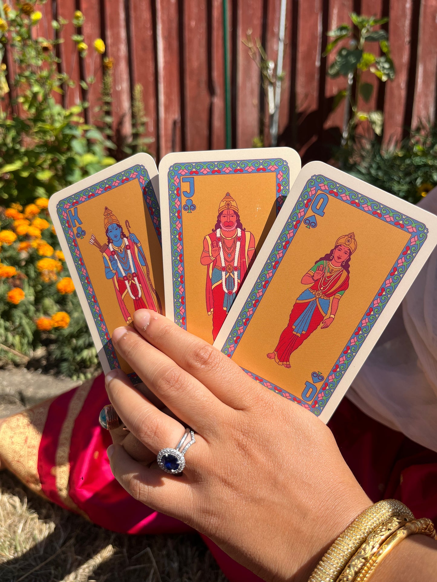 Magic Mudrãs Indian Playing Cards