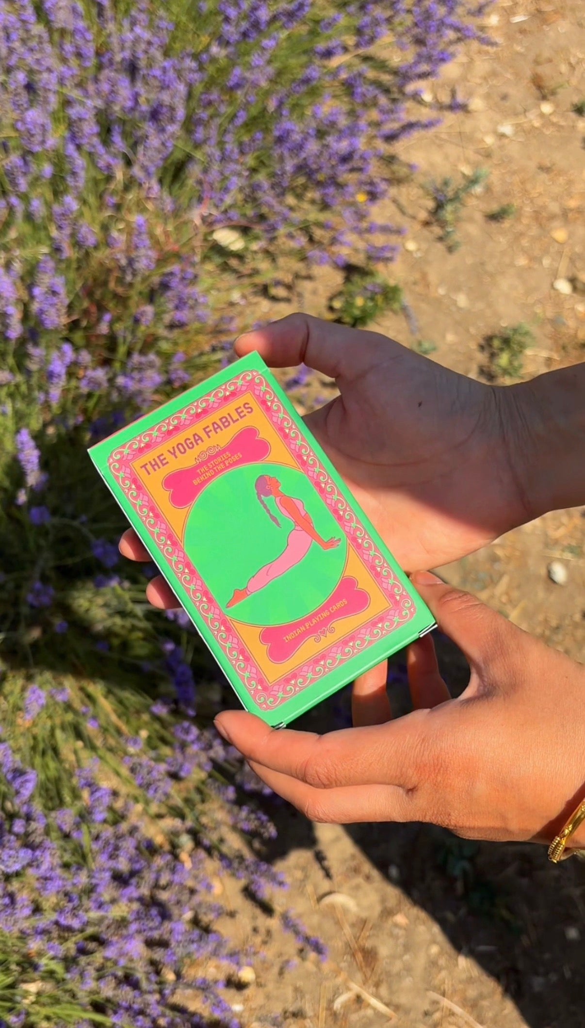 The Yoga Fables: Stories Behind The Poses Indian Playing Cards