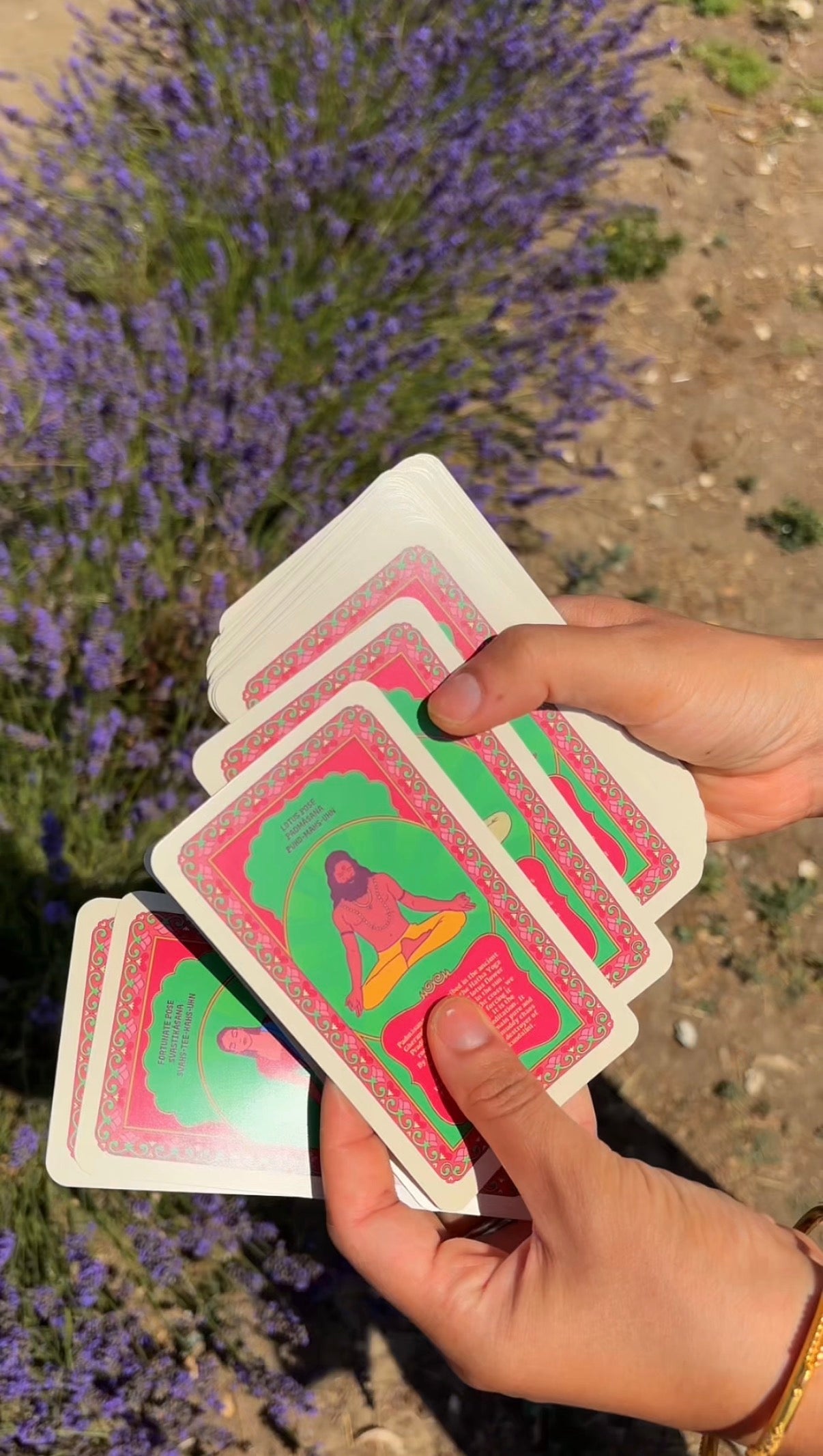 The Yoga Fables: Stories Behind The Poses Indian Playing Cards