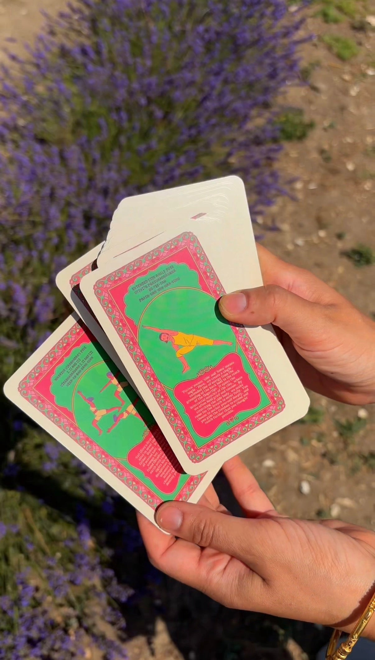 The Yoga Fables: Stories Behind The Poses Indian Playing Cards